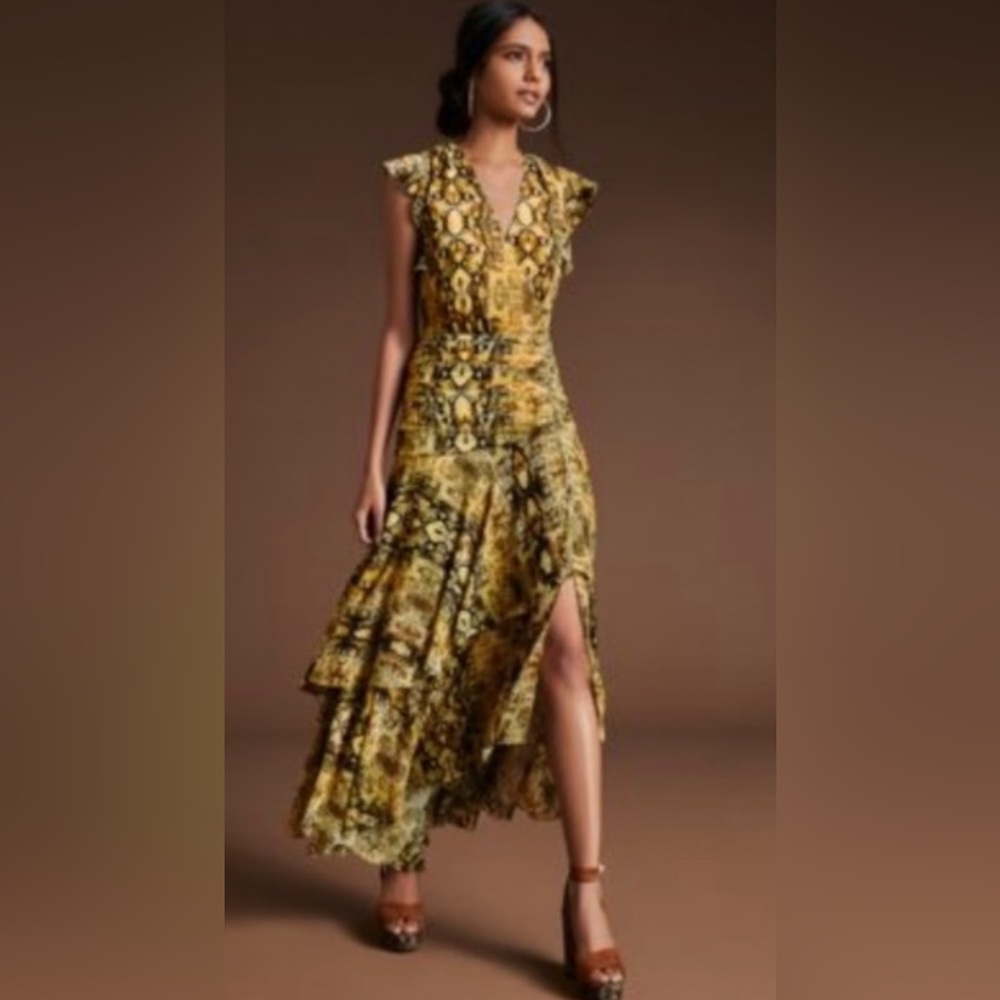 “Diamond Python” Bar III dress